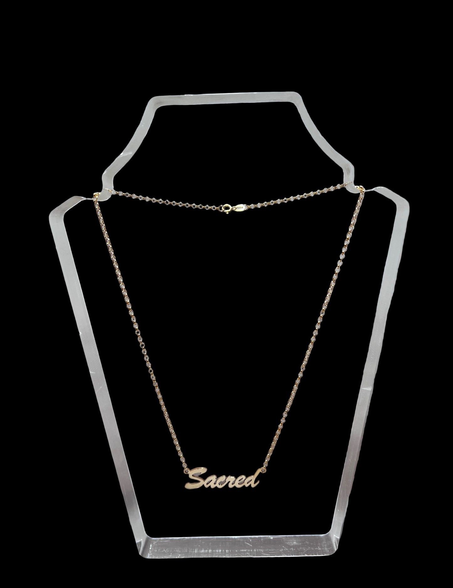 'Sacred' 9ct Gold Necklace