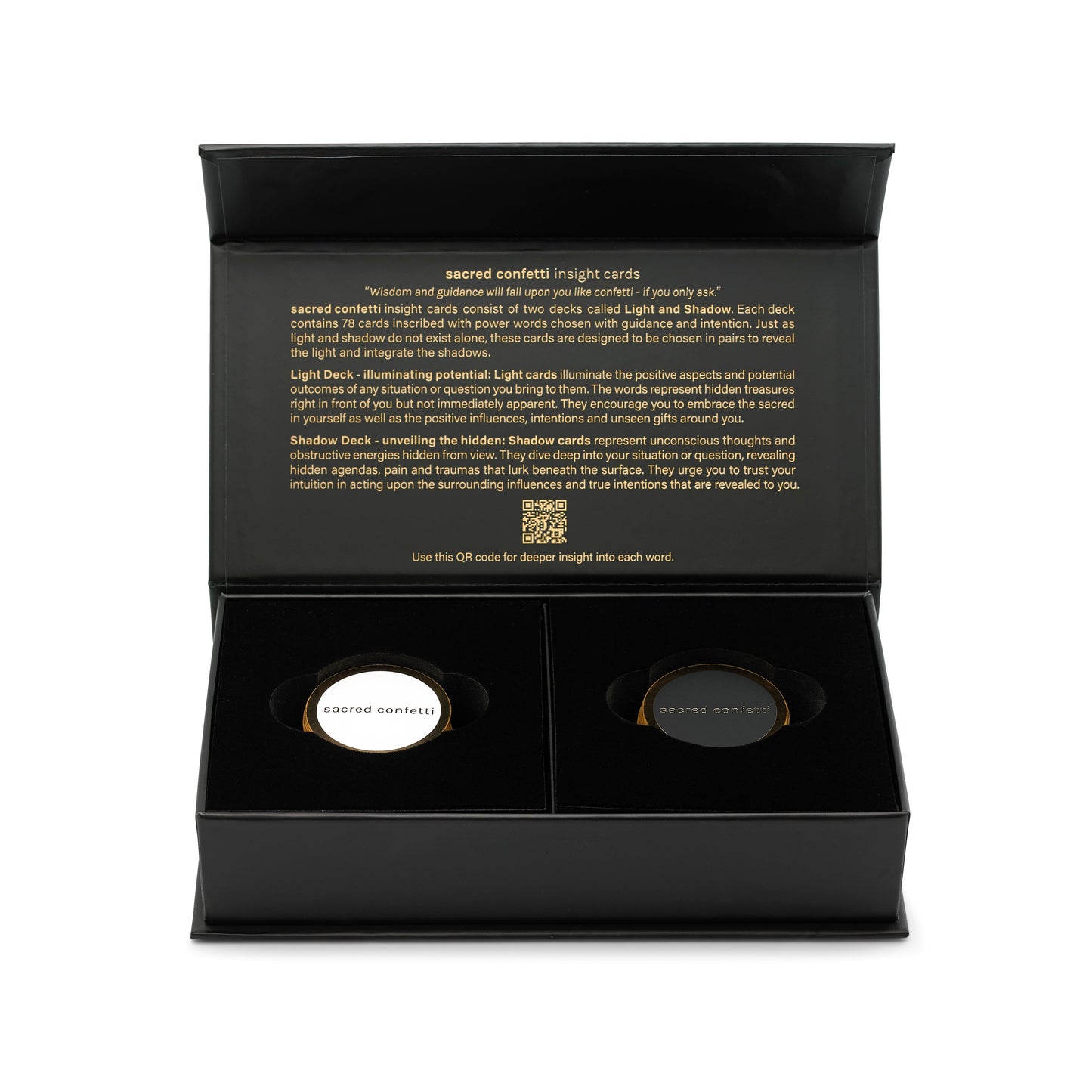 Sacred Confetti Insight Cards