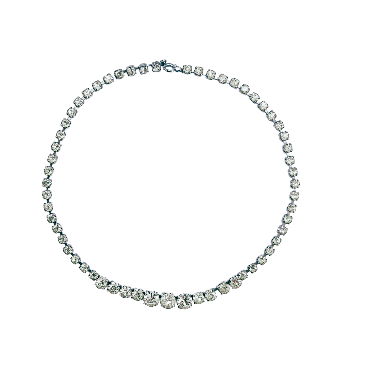 Vintage 1950's diamanté necklace