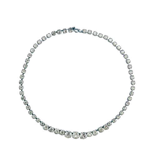 Vintage 1950's diamanté necklace