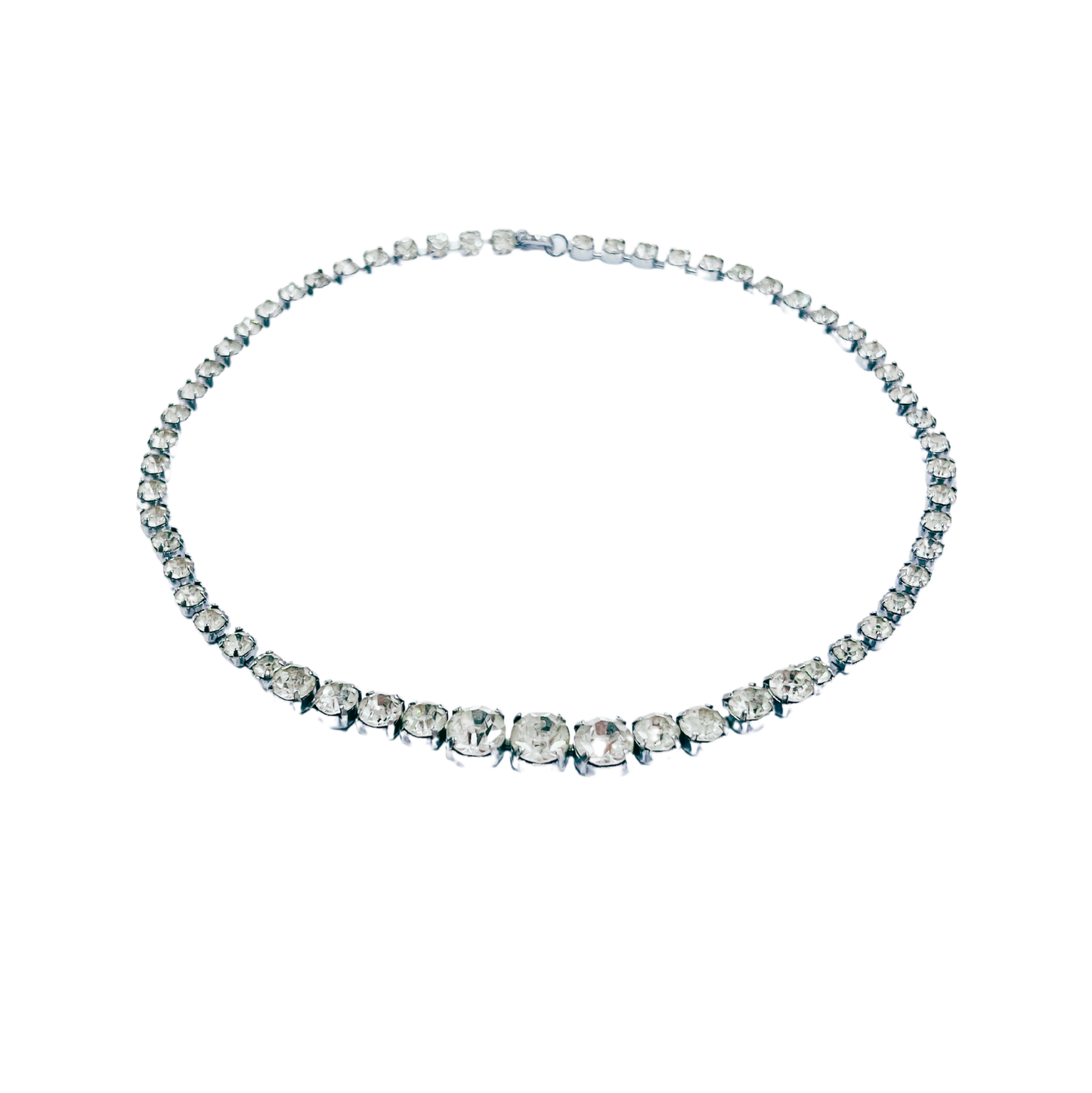 Vintage 1950's diamanté necklace