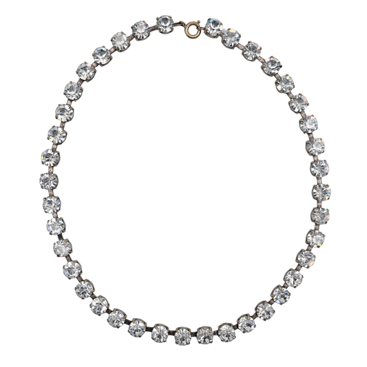 vintage 1960's diamanté necklace