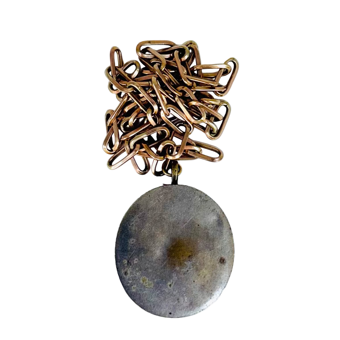 Vintage Reliquary Pendant with Relics of Saint Joseph & Saint Mary Magdalene