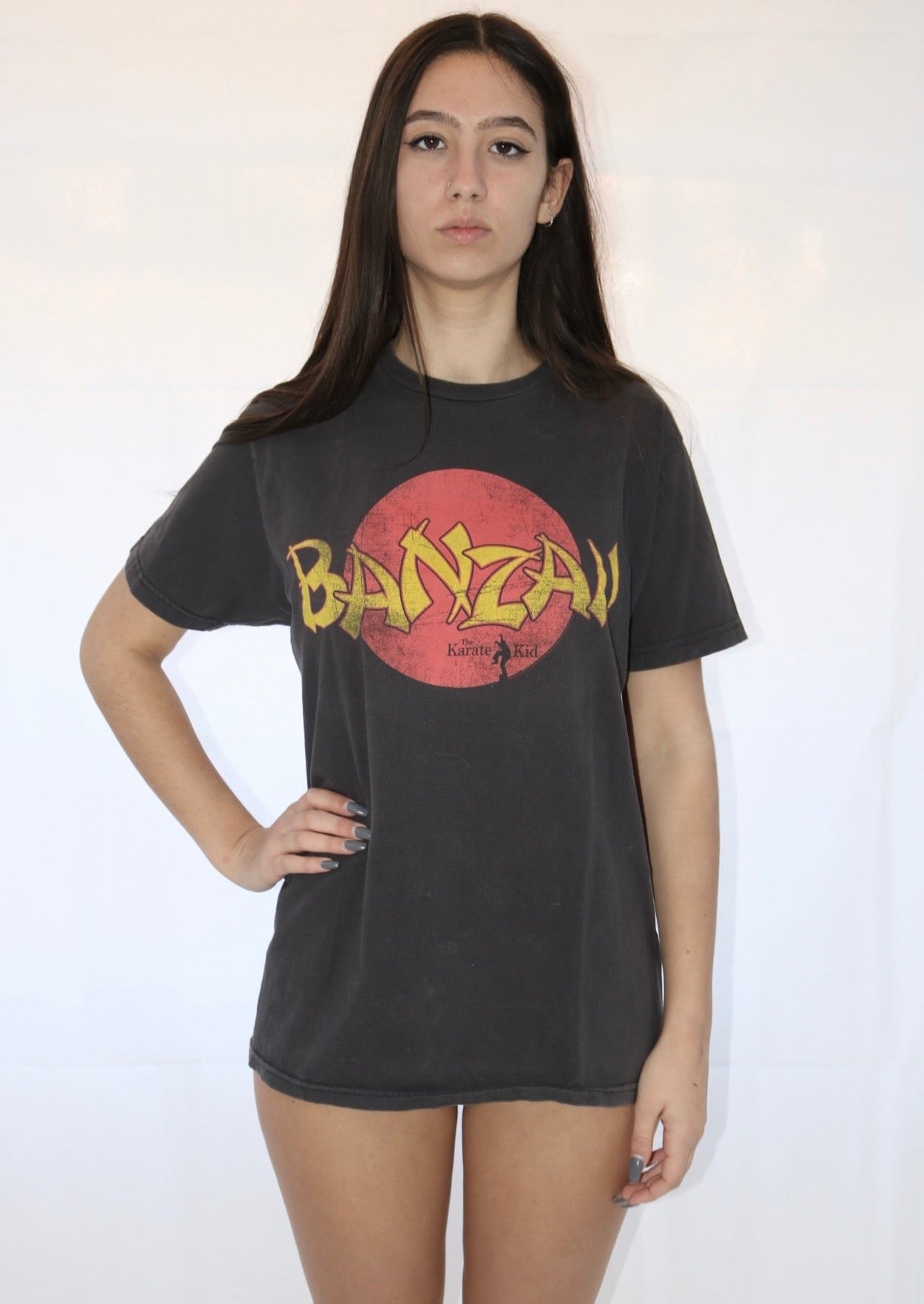 banzau the karate kid vintage t